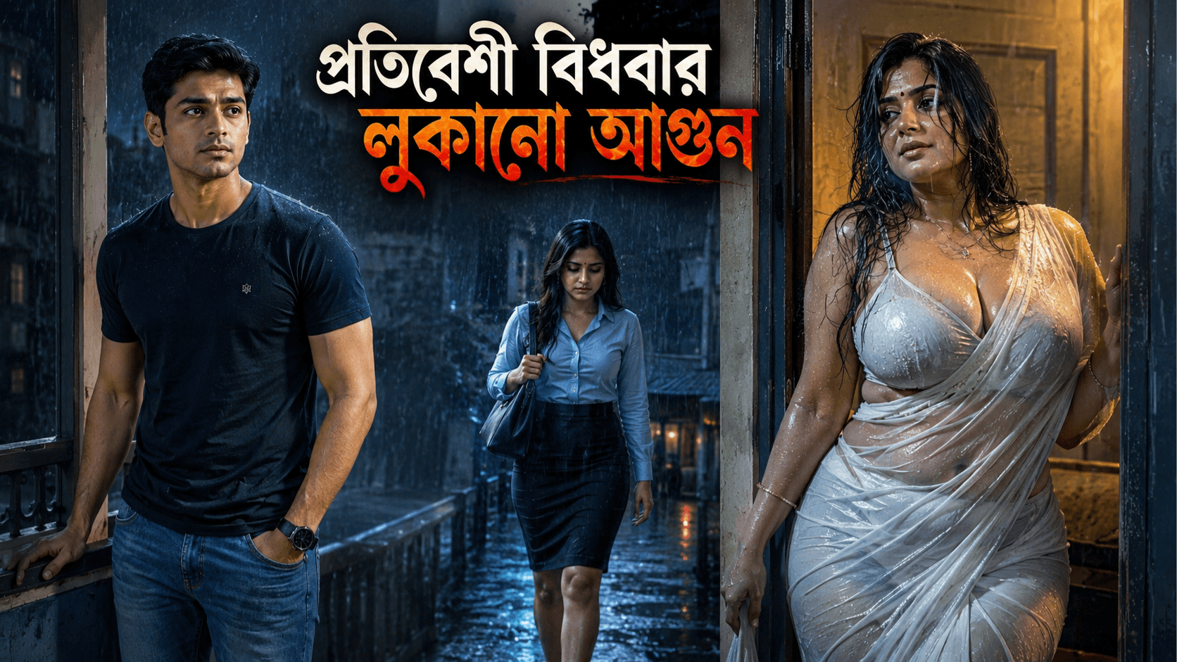 প্রতিবেশী বিধবার লুকানো আগুন | Part 1