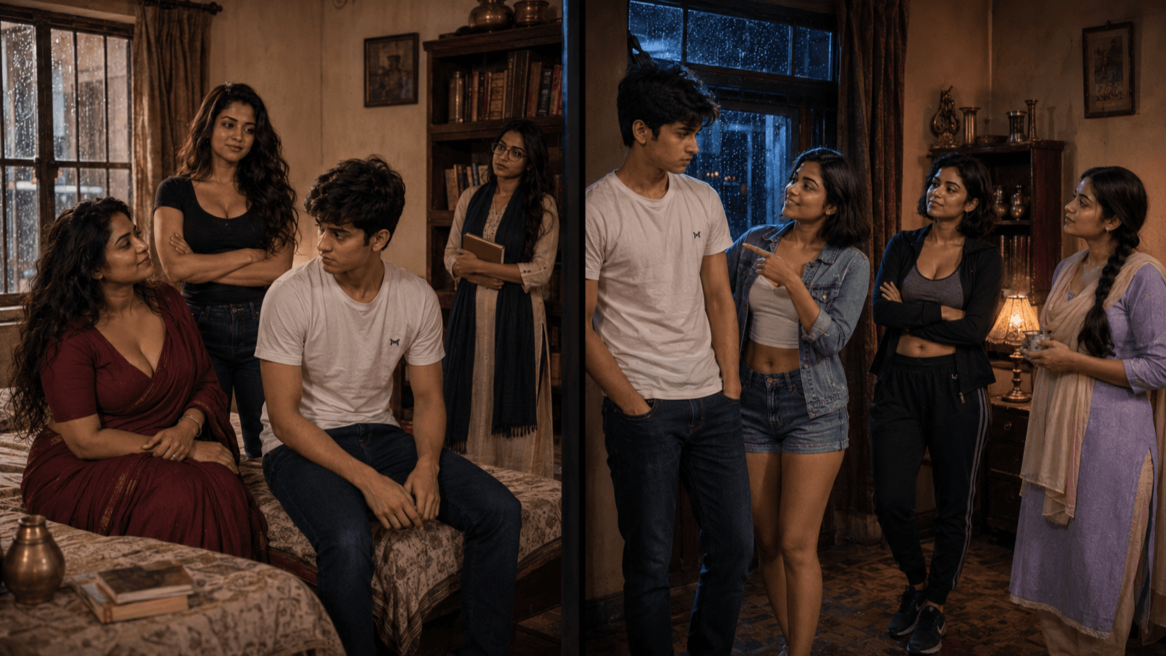 সকালে কন্ট্রোল সার্কেল, রাতে রিস্ক গ্রুপ